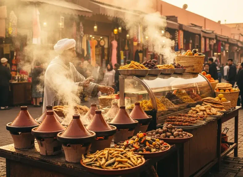 Menikmati Street Food di Maroko: Tagine dan Couscous